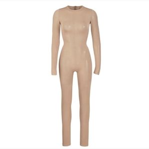 1. NWT SKIMS SHEER SCULPT CATSUIT IN SIENNA